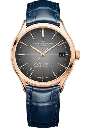 Baume & Mercier Watches - Clifton 39mm - COSC Certified - Style No: M0A10584