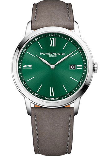Baume & Mercier Watches - Classima 42mm - Quartz Date - Steel - Style No: M0A10607