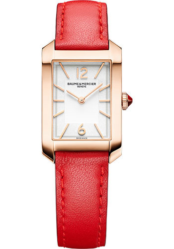 Baume & Mercier Watches - Hampton 35 x 22mm - 18K Pink Gold Titanium - Style No: M0A10628