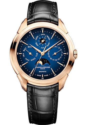 Baume & Mercier Watches - Clifton 42mm - Perpetual Calendar - Style No: M0A10632
