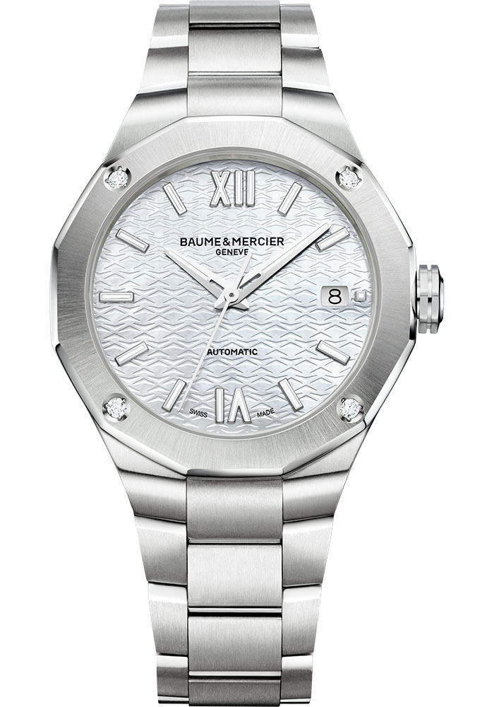 Baume & Mercier Watches - Riviera 36mm - Automatic Date - Steel - Style No: M0A10663
