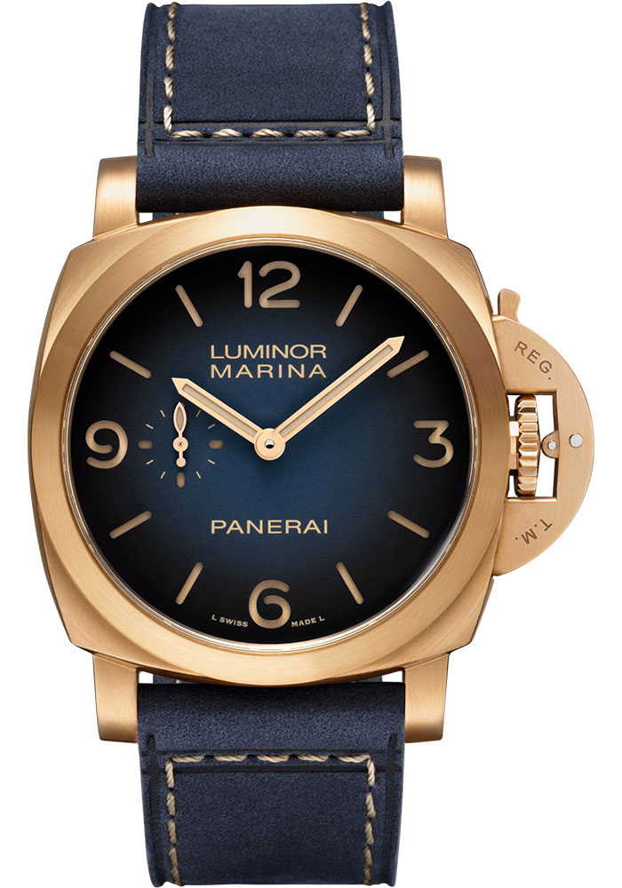 Panerai Watches - Luminor Marina Bronze - 44mm - Style No: PAM01678