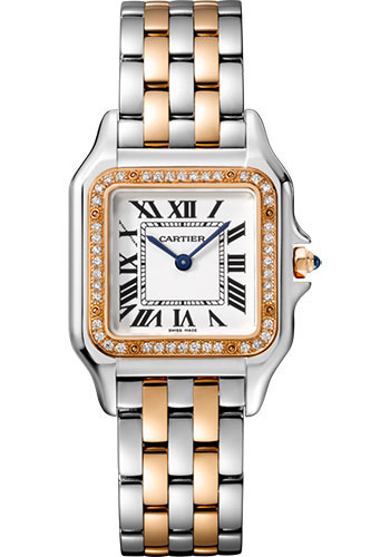 Cartier Watches - Panthere de Cartier Medium - Steel and Pink Gold - Style No: W3PN0007