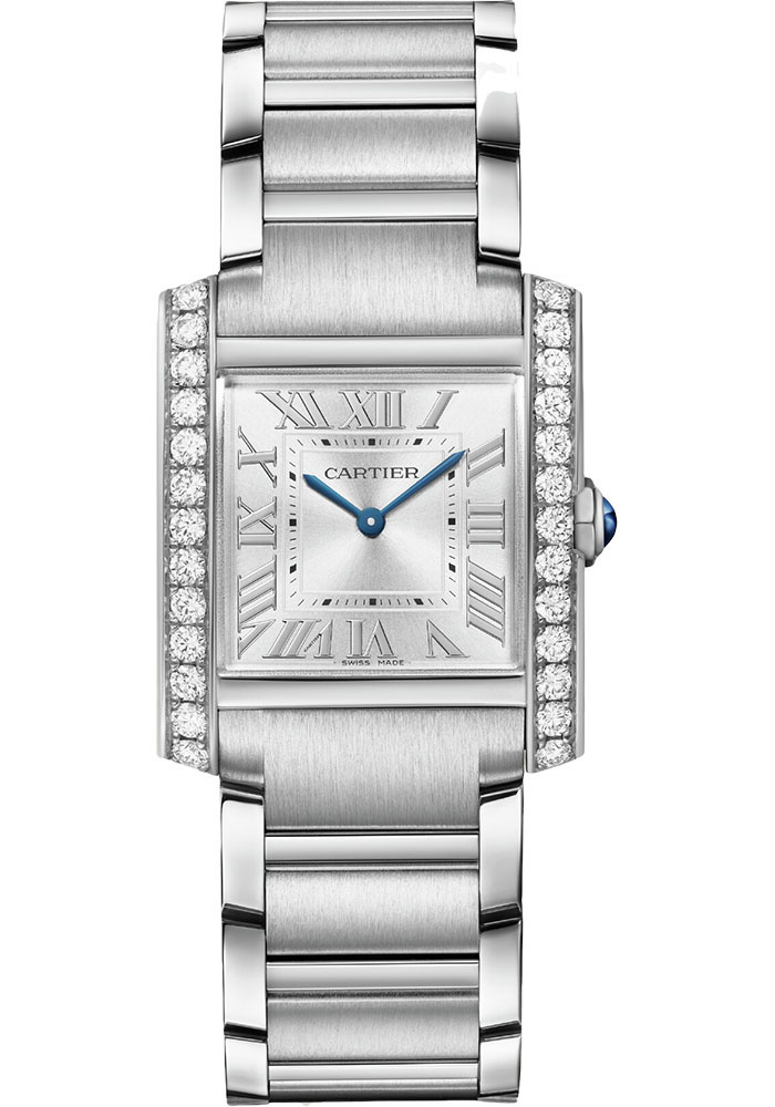 Cartier Watches - Tank Francaise Medium - Stainless Steel - Style No: W4TA0021