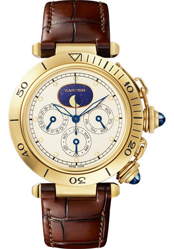 Cartier Watches - Pasha de Cartier 38 mm - Yellow Gold - Style No: WGPA0022