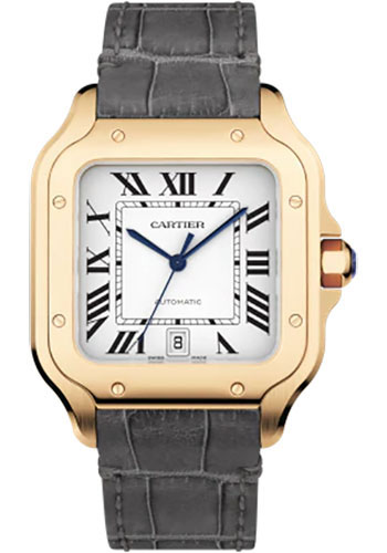 Cartier Watches - Santos de Cartier Large - Pink Gold - Style No: WGSA0019