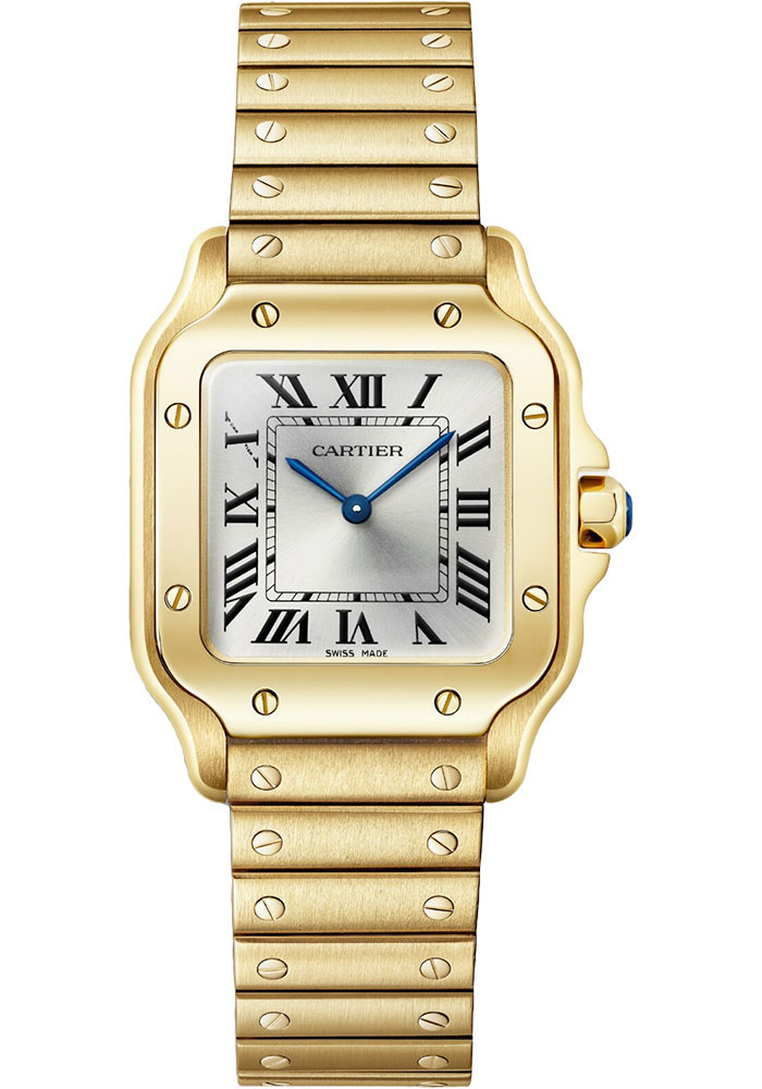 Cartier Watches - Santos de Cartier Small - Yellow Gold - Style No: WGSA0107