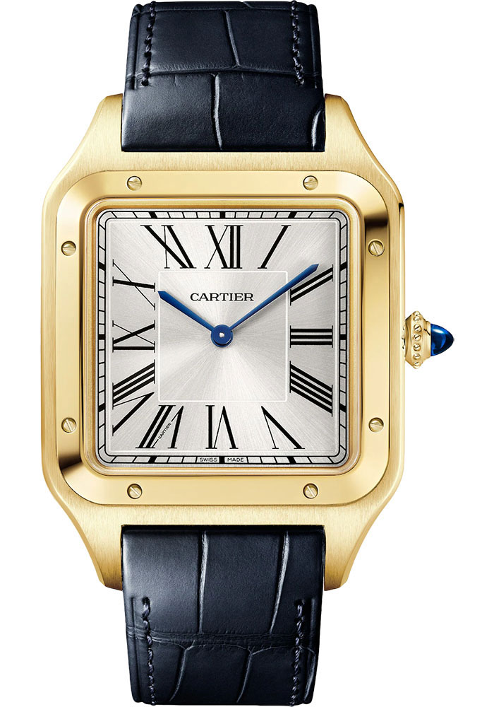 Cartier Watches - Santos Dumont Large - Yellow Gold - Style No: WGSA0108