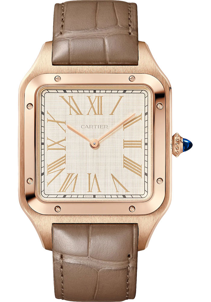 Cartier Watches - Santos Dumont Large - Pink Gold - Style No: WGSA0112