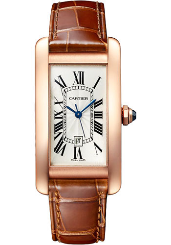 Cartier Watches - Tank Americaine Medium - Pink Gold - Style No: WGTA0046