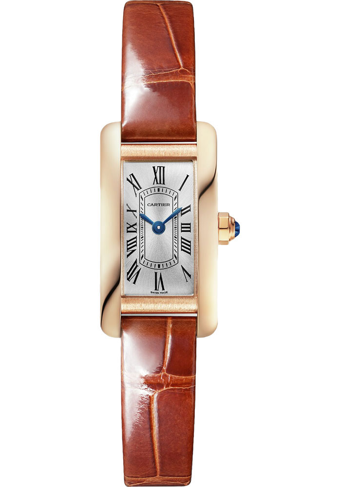 Cartier Watches - Tank Americaine Mini - Pink Gold - Style No: WGTA0132