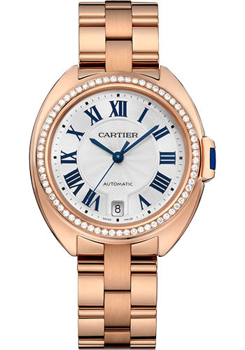 Cartier Watches - Cle de Cartier 35mm - Pink Gold - Style No: WJCL0045