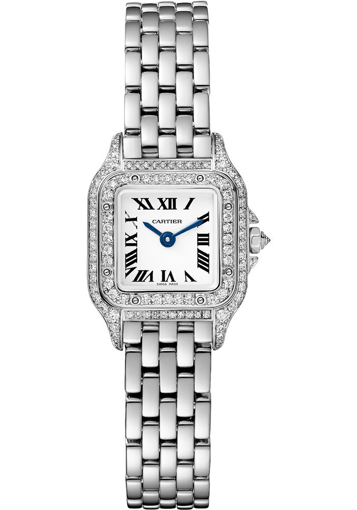 Cartier Watches - Panthere de Cartier Mini - White Gold - Style No: WJPN0070