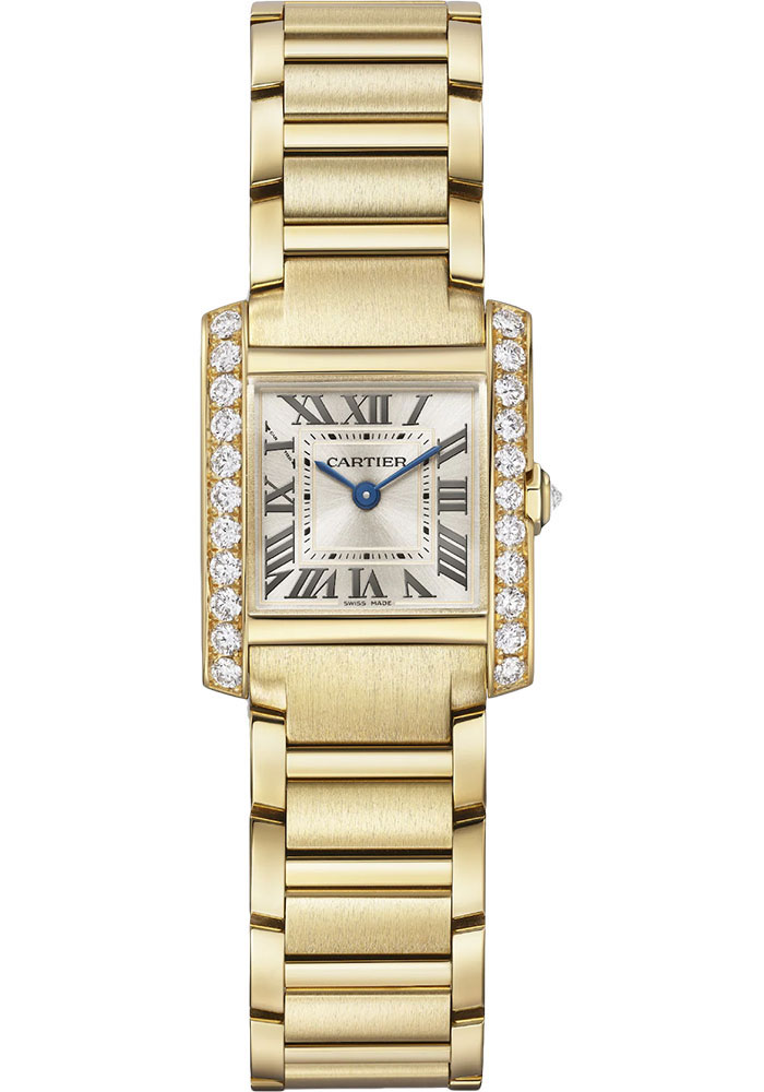 Cartier Watches - Tank Francaise Small - Yellow Gold - Style No: WJTA0039