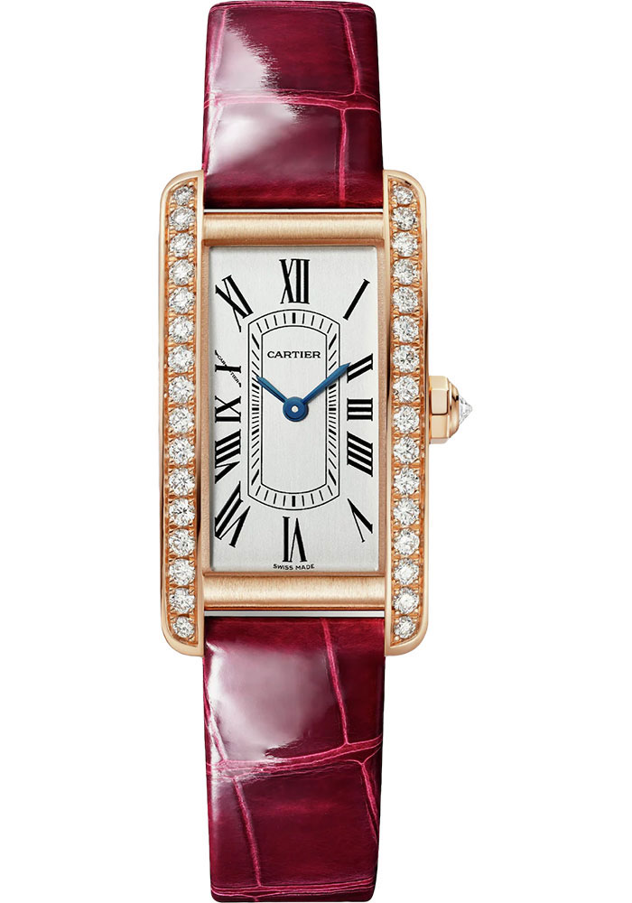 Cartier Watches - Tank Americaine Small - Pink Gold - Style No: WJTA0042