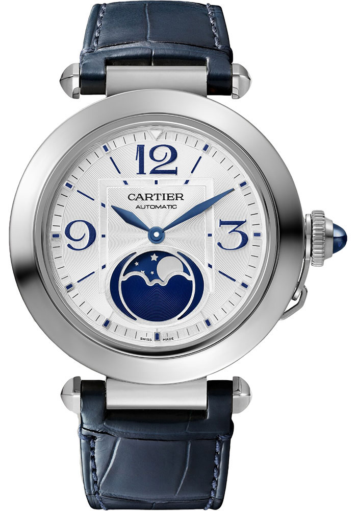 Cartier Watches - Pasha de Cartier 41 mm - Stainless Steel - Style No: WSPA0030