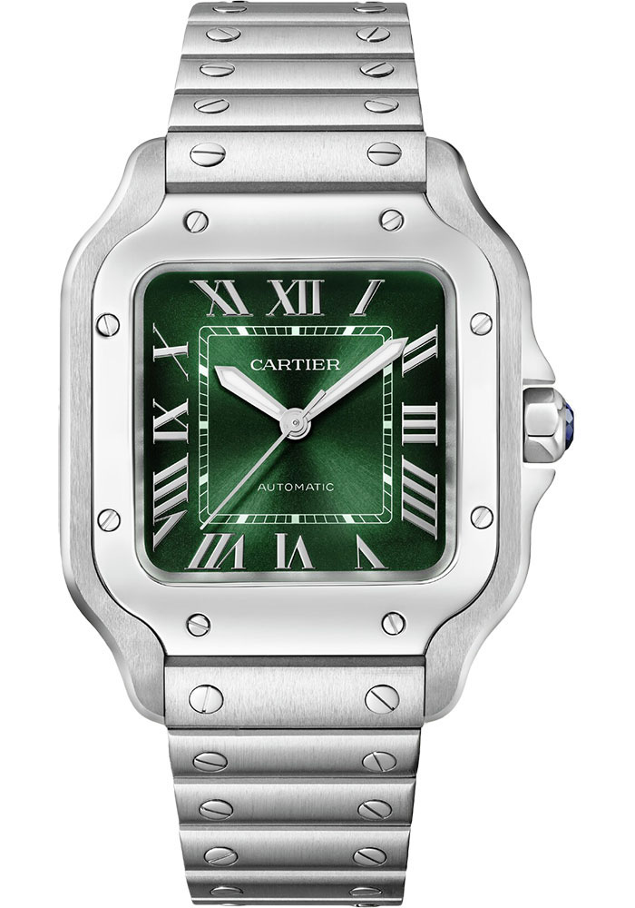 Cartier Watches - Santos de Cartier Medium - Stainless Steel - Style No: WSSA0061