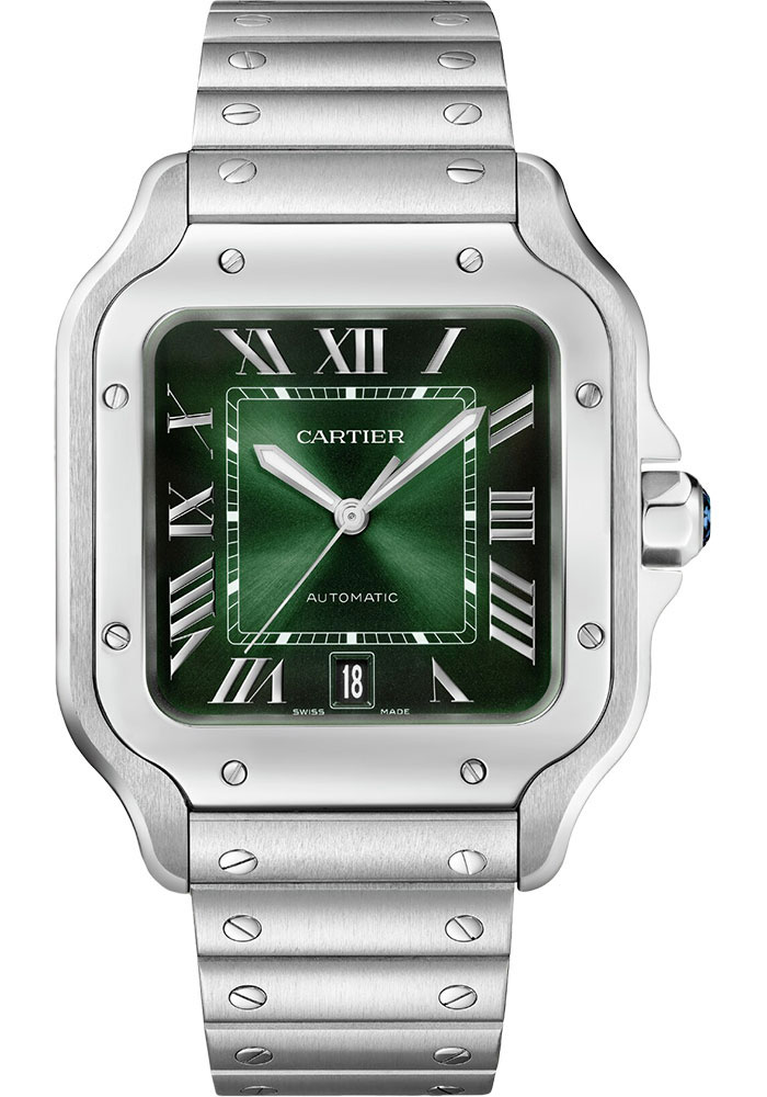 Cartier Watches - Santos de Cartier Large - Stainless Steel - Style No: WSSA0062