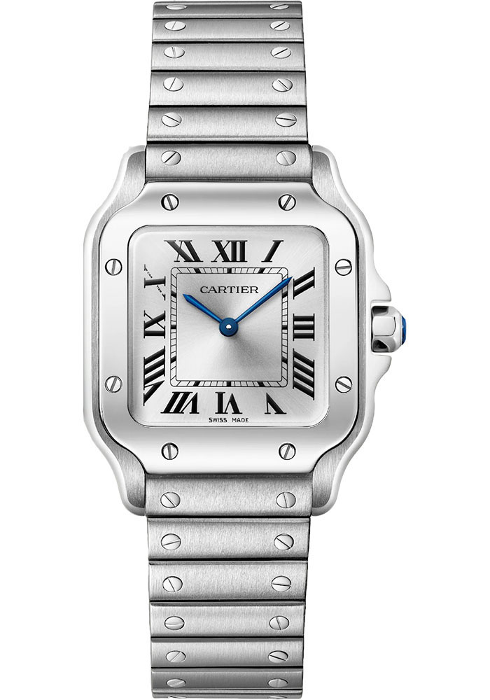 Cartier Watches - Santos de Cartier Small - Stainless Steel - Style No: WSSA0082