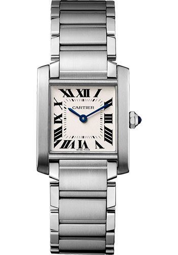 Cartier Watches - Tank Francaise Medium - Stainless Steel - Style No: WSTA0005