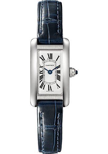 Cartier Watches - Tank Americaine Mini - Stainless Steel - Style No: WSTA0032