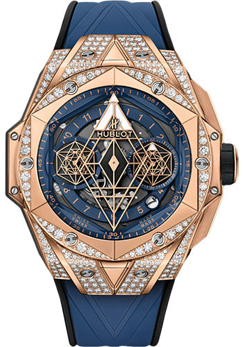Hublot Watches - Big Bang 45mm Sang Bleu II - King Gold - Style No: 418.OX.5108.RX.1604.MXM20