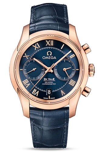 Omega Watches - De Ville Co-Axial Chronograph 42 mm - Red Gold - Style No: 431.53.42.51.03.001