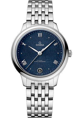 Omega Watches - De Ville Prestige Co-Axial 34 mm - Stainless Steel - Style No: 434.10.34.20.03.002