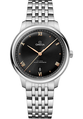 Omega Watches - De Ville Prestige Co-Axial 40 mm - Stainless Steel - Style No: 434.10.40.20.01.001
