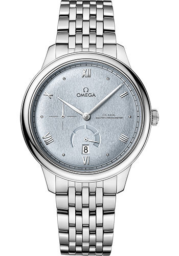 Omega Watches - De Ville Prestige Co-Axial Power Reserve - 41 mm - Stainless Steel - Style No: 434.10.41.21.03.001