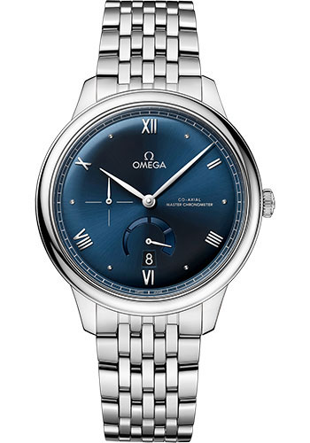 Omega Watches - De Ville Prestige Co-Axial Power Reserve - 41 mm - Stainless Steel - Style No: 434.10.41.21.03.002