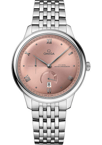 Omega Watches - De Ville Prestige Co-Axial Power Reserve - 41 mm - Stainless Steel - Style No: 434.10.41.21.10.001