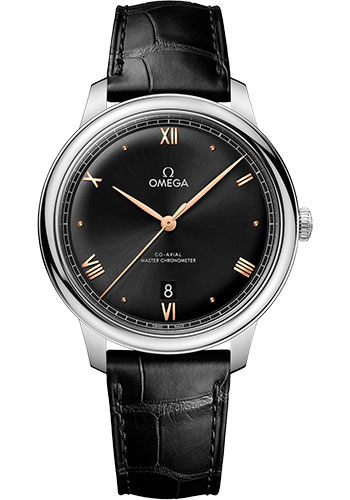 Omega Watches - De Ville Prestige Co-Axial 40 mm - Stainless Steel - Style No: 434.13.40.20.01.001