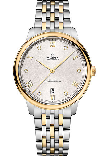 Omega Watches - De Ville Prestige Co-Axial 40 mm - Steel and Yellow Gold - Style No: 434.20.40.20.52.001