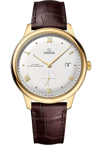 Omega Watches - De Ville Prestige Co-Axial Small Seconds - 41 mm - Yellow Gold - Style No: 434.53.41.20.02.001