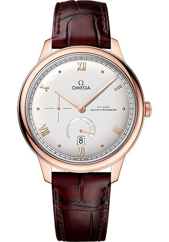 Omega Watches - De Ville Prestige Co-Axial Power Reserve - 41 mm - Sedna Gold - Style No: 434.53.41.21.02.001