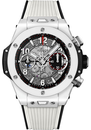 Hublot Watches - Big Bang 42mm Unico White Ceramic - Style No: 441.HX.1170.RX