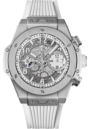 Hublot Watches - Big Bang 42mm Unico Titanium White - Style No: 441.NE.2011.RW