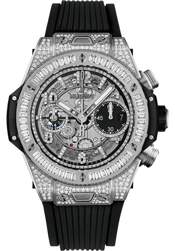 Hublot Watches - Big Bang 42mm Unico Titanium Diamonds - Style No: 441.NX.1171.RX.0904