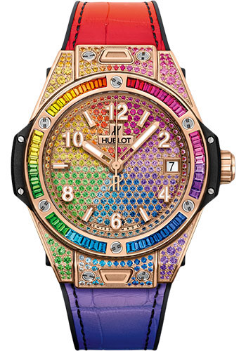Hublot Watches - Big Bang 39mm One Click - Rainbow - Style No: 465.OX.9910.LR.0999