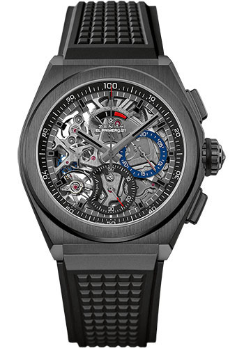 Zenith Watches - Defy El Primero 21 Black Ceramic - Style No: 49.9000.9004/78.R782