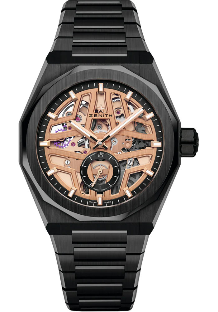 Zenith Watches - Defy Skyline Skeleton Black Ceramic - Bracelet - Style No: 49.9300.3620/07.I001