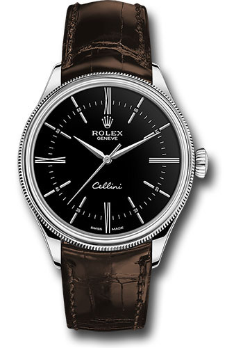 Rolex Watches - Cellini Time - White Gold - Style No: 50509 bkbr