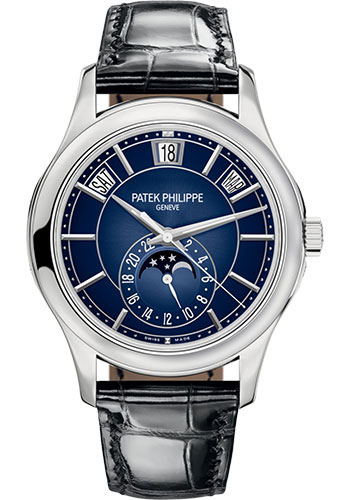 Patek Philippe Watches - Complications Annual Calendar Moon Phases - Style No: 5205G-013