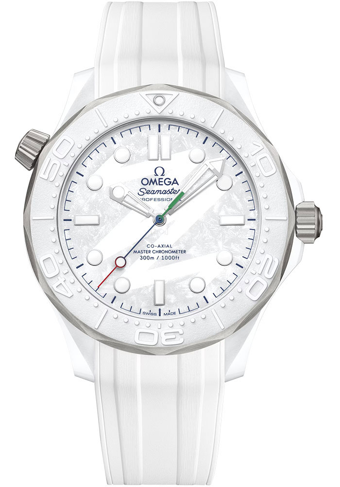 Omega Watches - Seamaster Diver 300M Co-Axial Master 43.5 mm - White Ceramic and Titanium - Style No: 522.92.44.20.04.002