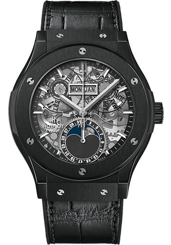 Hublot Watches - Classic Fusion 42mm Aerofusion Moonphase - Style No: 547.CX.0170.LR