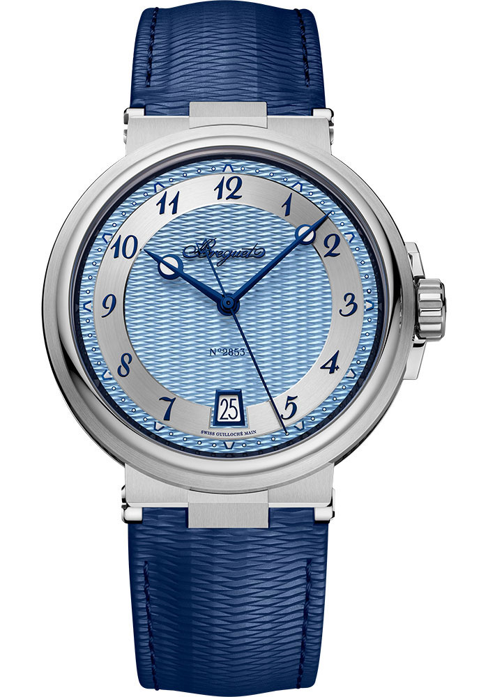 Breguet Watches - Marine 5517 - Date - White Gold - 40mm - Style No: 5517BB/YA/5ZU