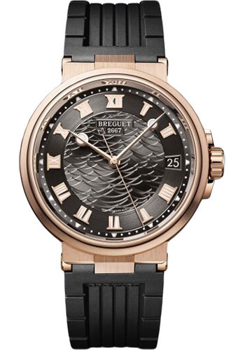 Breguet Watches - Marine 5517 - Date - Rose Gold - 40mm - Style No: 5517BR/G3/5ZU