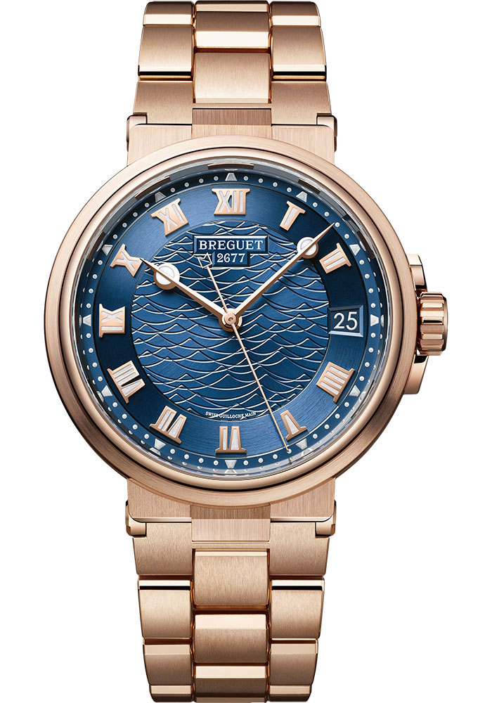Breguet Watches - Marine 5517 - Date - Rose Gold - 40mm - Style No: 5517BR/Y2/RZ0