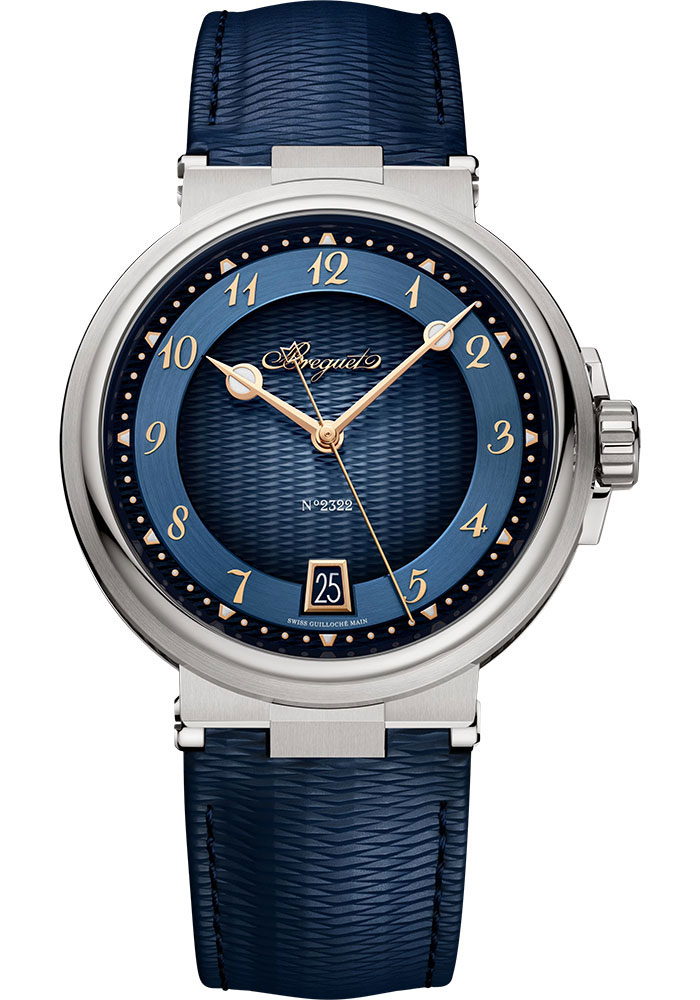 Breguet Watches - Marine 5517 - Date - Titanium - 40mm - Style No: 5517TI/Y9/5ZU
